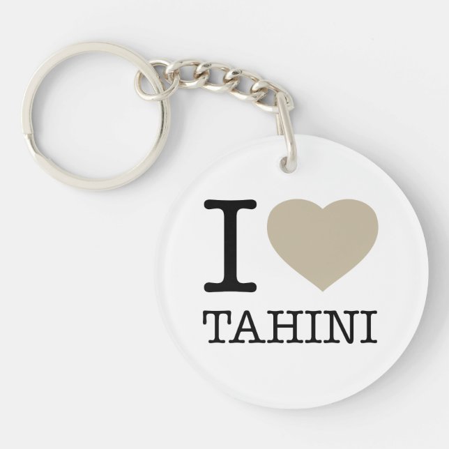 LLAVERO AMO A TAHINI (Frente)