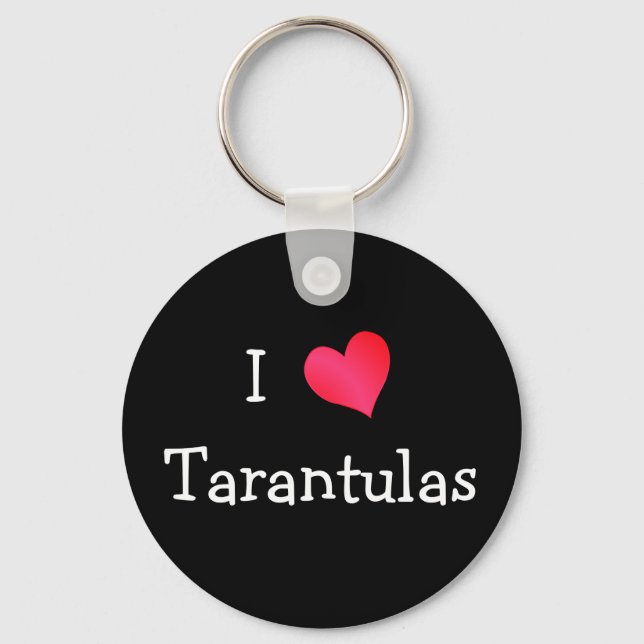 Llavero Amo a Tarantulas (Anverso)