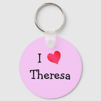 Llavero Amo a Theresa
