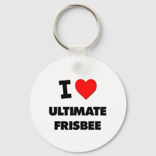 Llavero Amo a Ultimate Frisbee