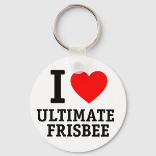 Llavero Amo a Ultimate Frisbee