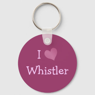 Llavero Amo a Whistler
