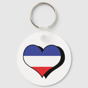 Llavero Amo a Yugoslavia Keychain