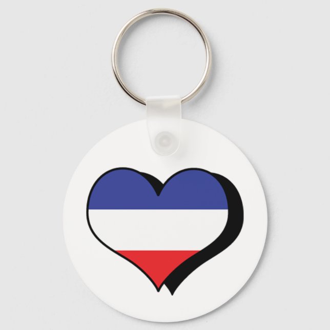 Llavero Amo a Yugoslavia Keychain (Anverso)