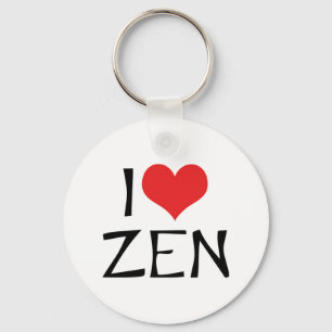 Llavero Amo a Zen Keychain