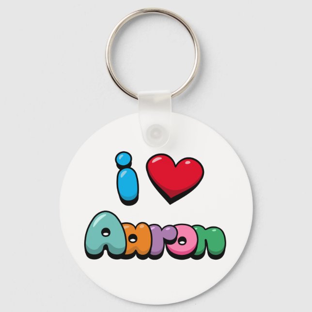 Llavero Amo Aaron (Reverso )