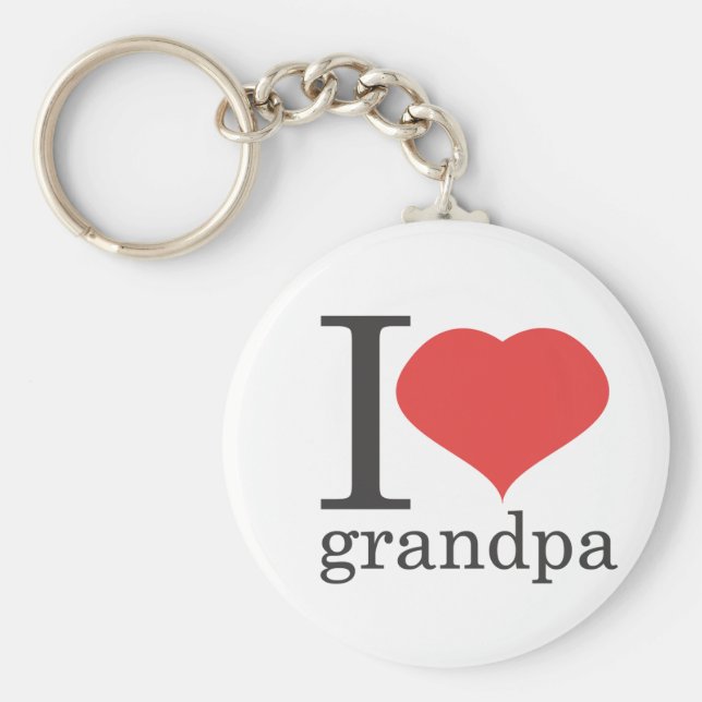 Llavero amo al abuelo (Frente)