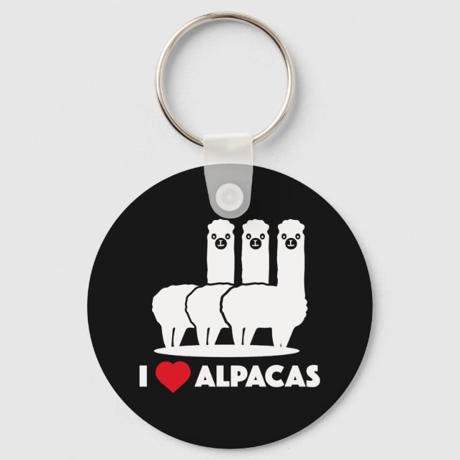 Llavero Amo Alpacas (Anverso)