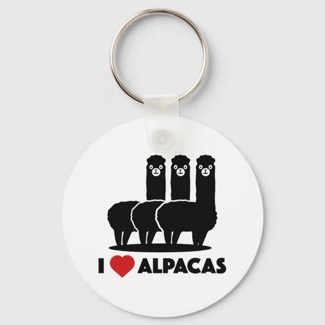 Llavero Amo Alpacas (Anverso)