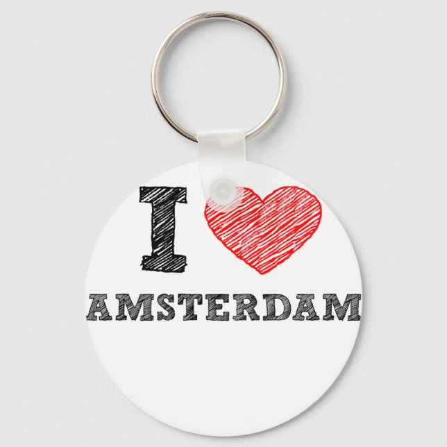 Llavero Amo Amsterdam (Anverso)