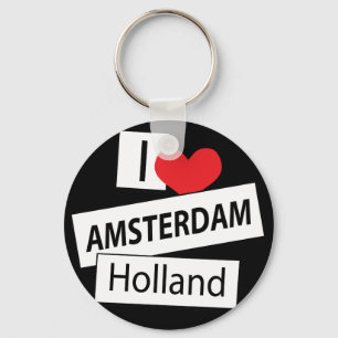 Llavero Amo Amsterdam Holanda