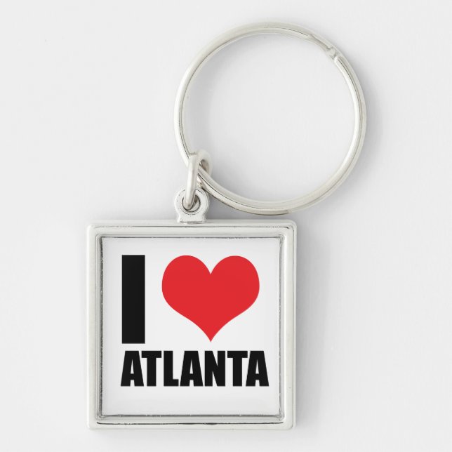 Llavero Amo Atlanta usa (Frente)