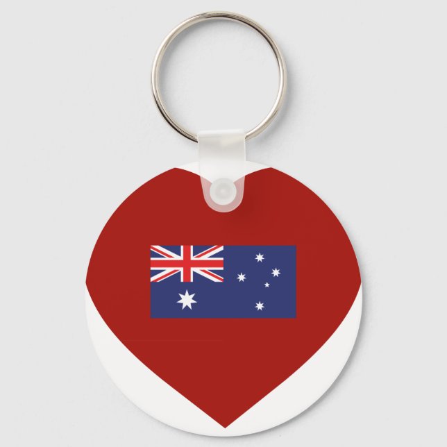 Llavero Amo Australia (Anverso)