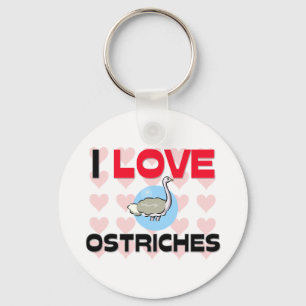 Llavero Amo avestruces