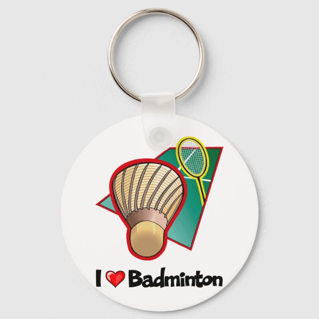 Llavero Amo Badminton (Anverso)
