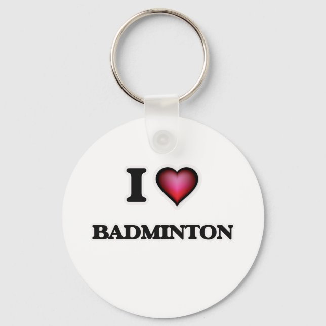 Llavero Amo Badminton (Anverso)