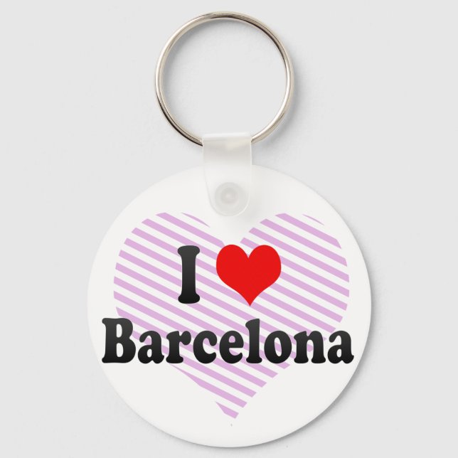 Llavero Amo Barcelona, España (Anverso)