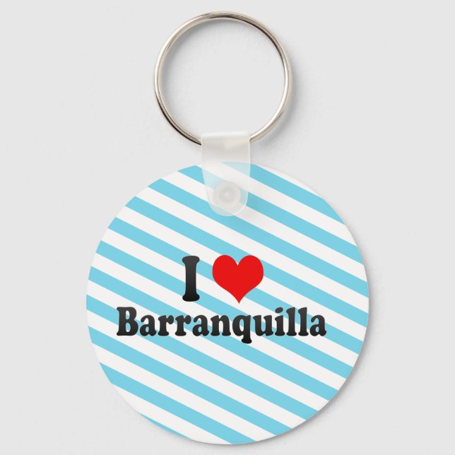 Llavero Amo Barranquilla, Colombia (Anverso)