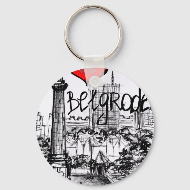 Llavero Amo Belgrado (Anverso)