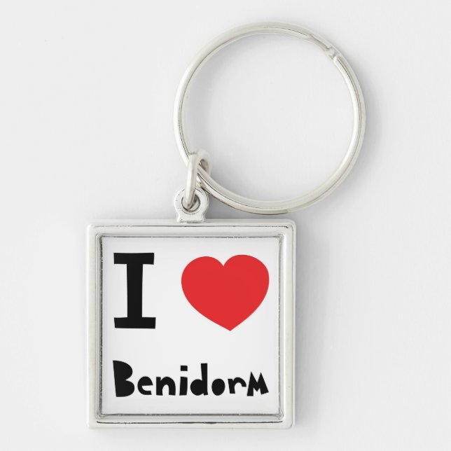 Llavero Amo Benidorm (Frente)