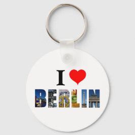 Llavero Amo Berlín Alemania Ciudad de Viajes Foto