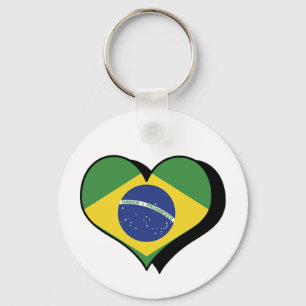 Llavero Amo Brasil