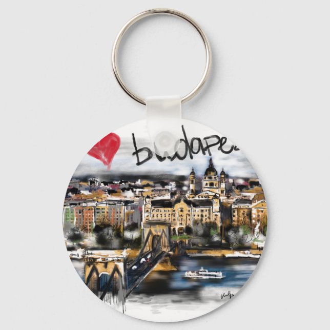 Llavero Amo Budapest (Anverso)