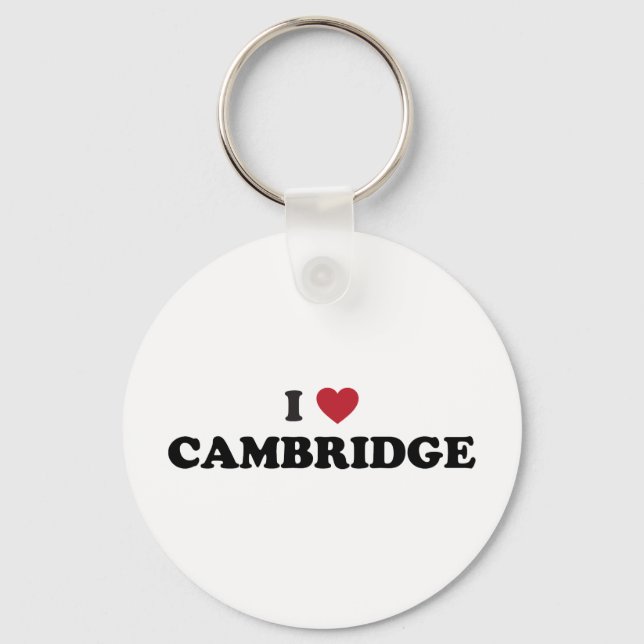 Llavero Amo Cambridge Massachusetts (Anverso)