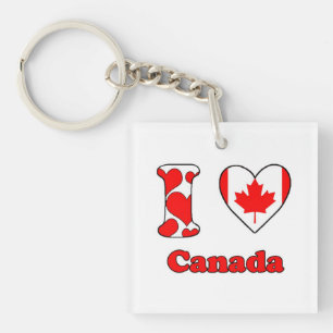 Llavero Amo Canadá