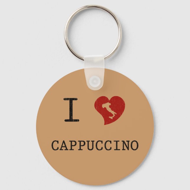 Llavero Amo Cappuccino Vintage (Anverso)