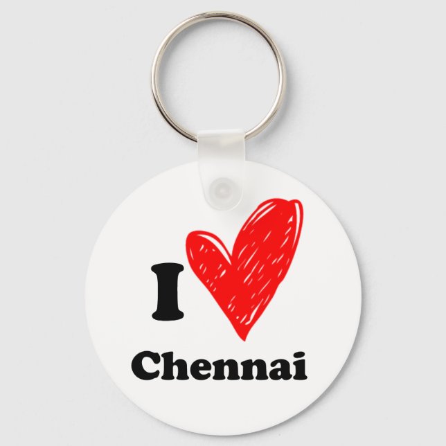 Llavero Amo Chennai (Anverso)