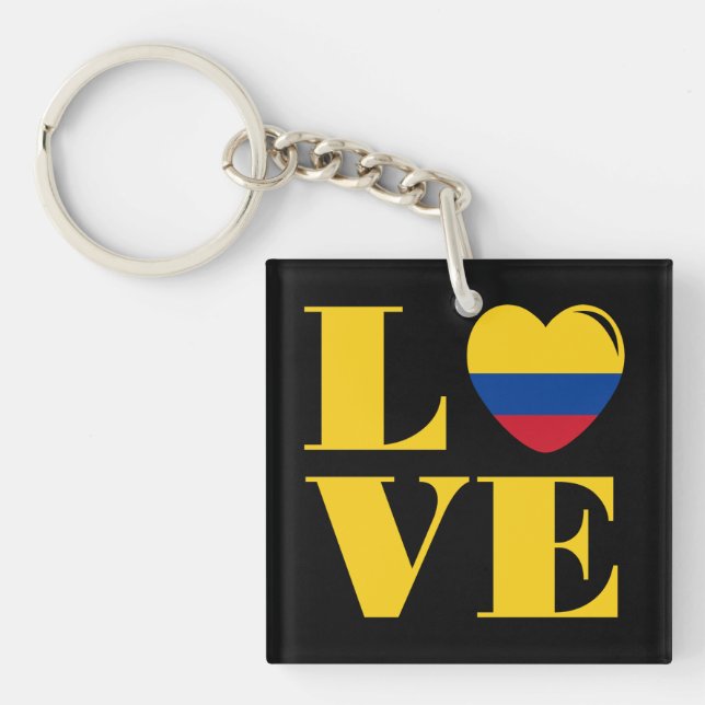 Llavero Amo Colombia