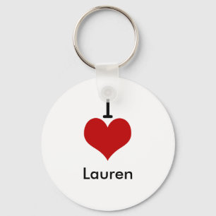 Llavero Amo (corazón) a Lauren