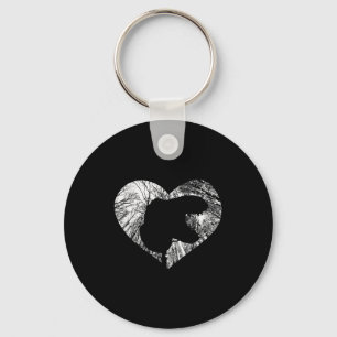 Llavero Amo corazón de dinosaurio día de San Valentín T Re