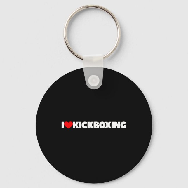 Llavero Amo (corazón) Kickboxing (Anverso)