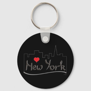 Llavero Amo (corazón) Nueva York, Nueva York