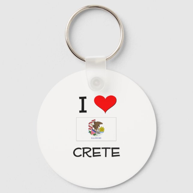 Llavero Amo CRETE Illinois (Anverso)