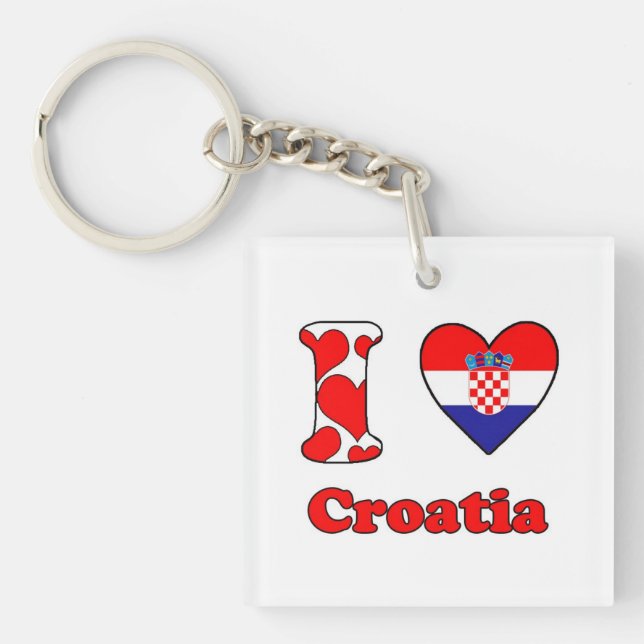 Llavero Amo Croacia (Frente)