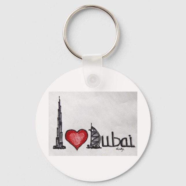 Llavero Amo Dubai (Anverso)