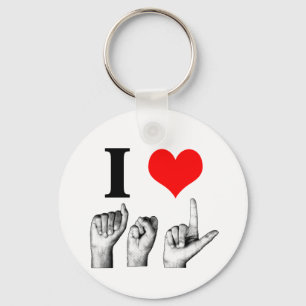 Llavero Amo el A-S-L