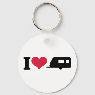 Llavero Amo el acampar - caravana