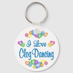 Llavero Amo El Baile De Clog