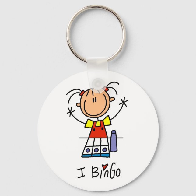 Llavero Amo el Bingo (Anverso)