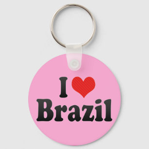 Llavero Amo el Brasil