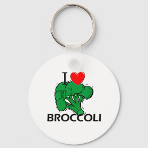 Llavero Amo el bróculi