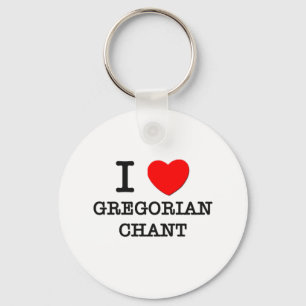 Llavero Amo el canto gregoriano
