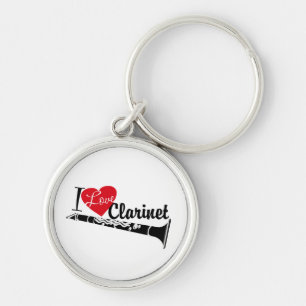 Llavero Amo el Clarinet