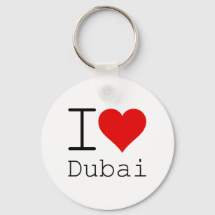 Llavero Amo el corazón de Dubai