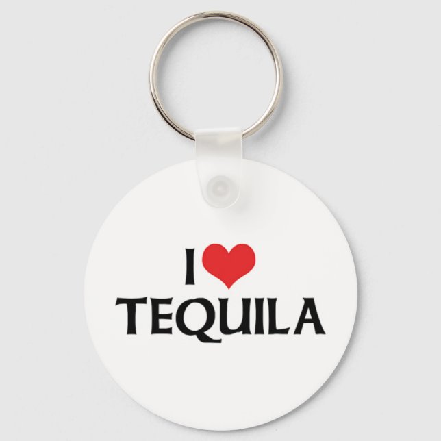 Llavero Amo el corazón Tequila (Anverso)
