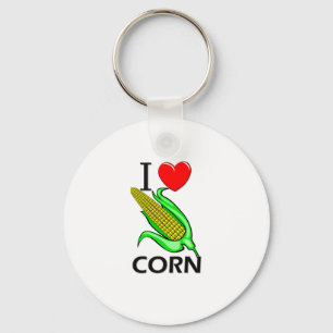 Llavero Amo El Corn